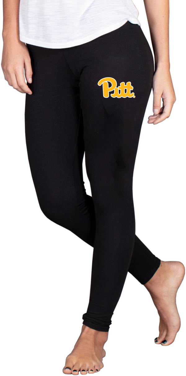 Concepts Sport Women's Pitt Panthers Black Fraction Leggings