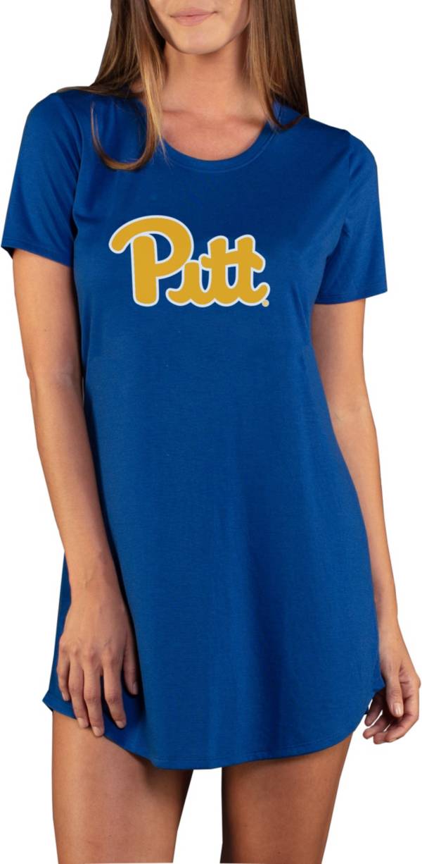Concepts Sport Women's Pitt Panthers Blue Night Shirt