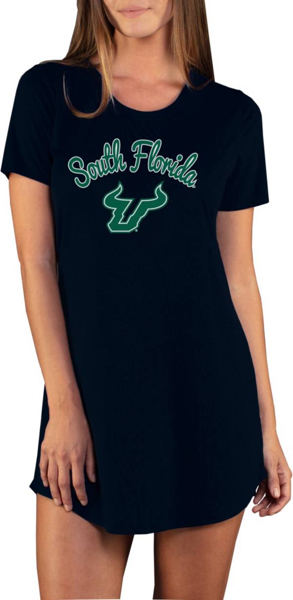 Concepts Sport Women's South Florida Bulls Black Night Shirt