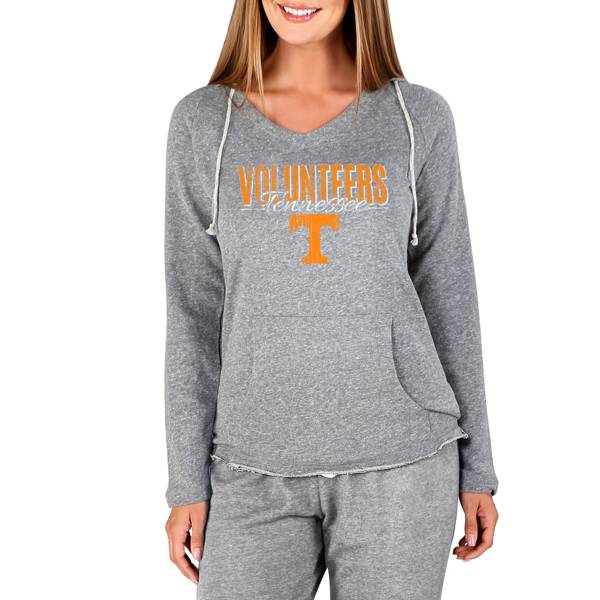 Concepts Sport Women's Tennessee Volunteers Mainstream Grey Terry Pullover Hoodie