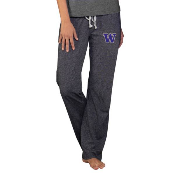 Concepts Sport Women's Washington Huskies Grey Quest Knit Pants product image