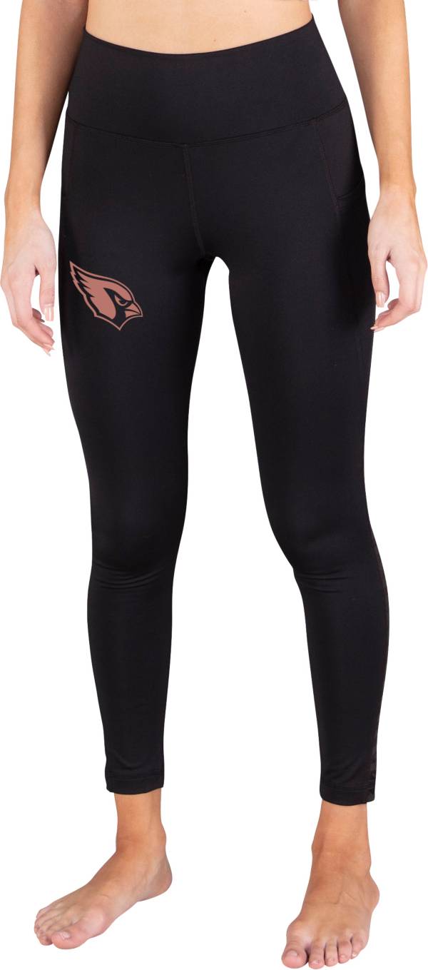 Concepts Sport Women's Arizona Cardinals Black Frontline Leggings