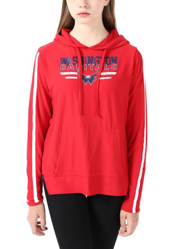 Concepts Sports Women's Washington Capitals Red Zest Pullover Hoodie