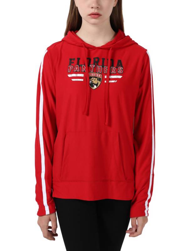 Concepts Sports Women's Florida Panthers Red Zest Pullover Hoodie