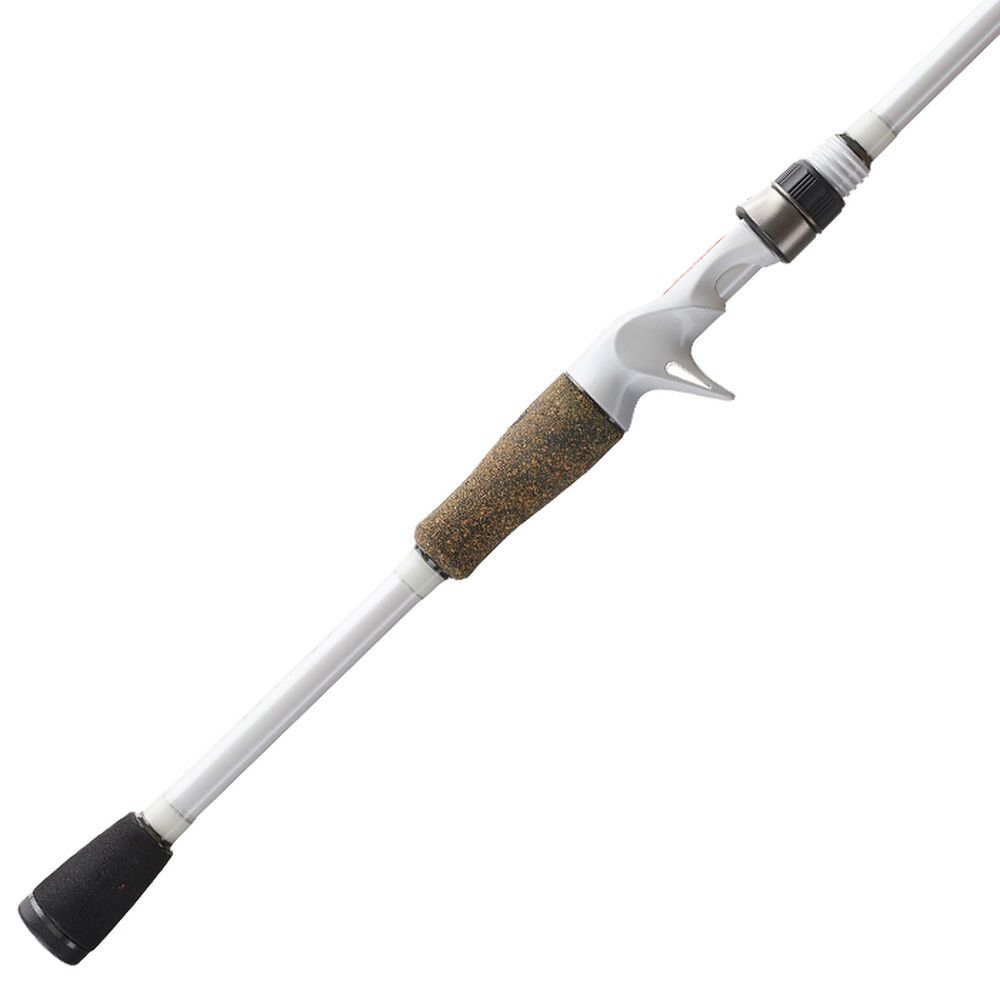 white fishing pole