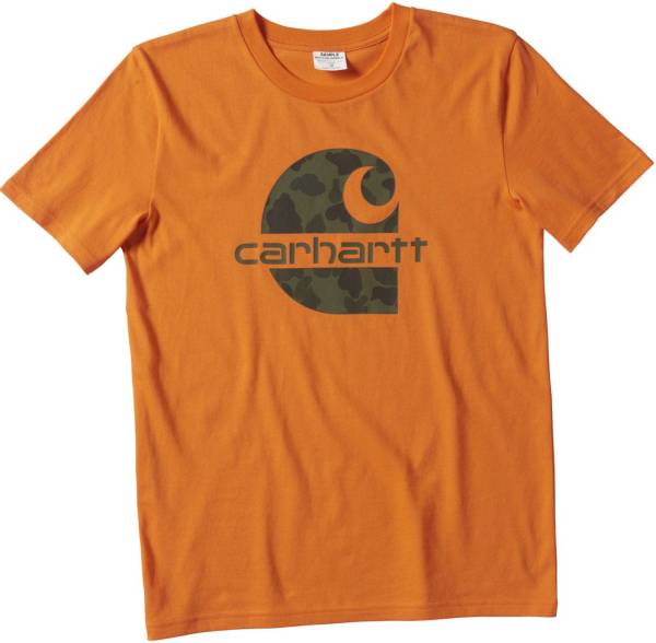 Carhartt Boys' Short Sleeve Camo C Graphic T-Shirt
