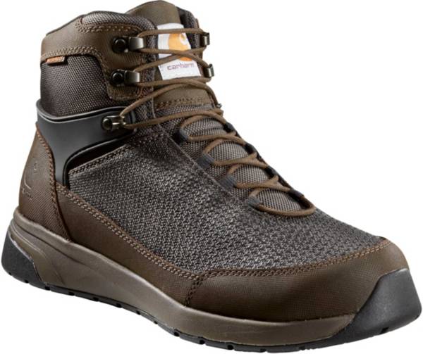 Carhartt Men's Force 6" Black Work Boot Waterproof Nano Composite Toe