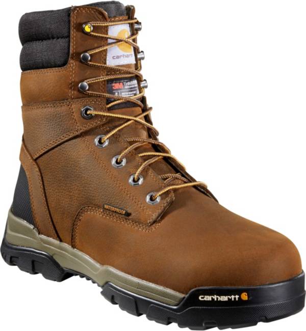 Carhartt Men's Ground Force 8" Brown Waterproof Soft Toe product image