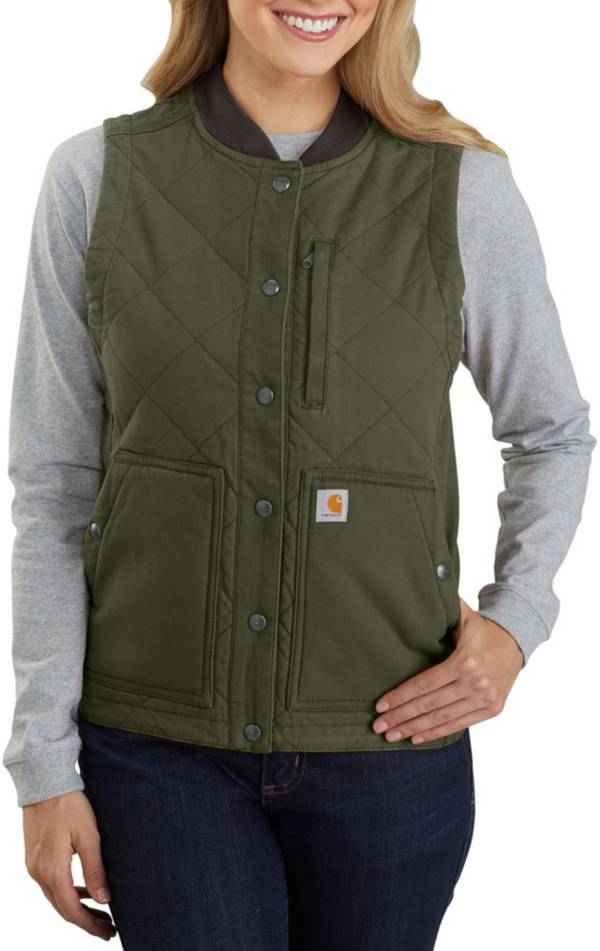 Carhartt Women's Quilted Canvas Vest