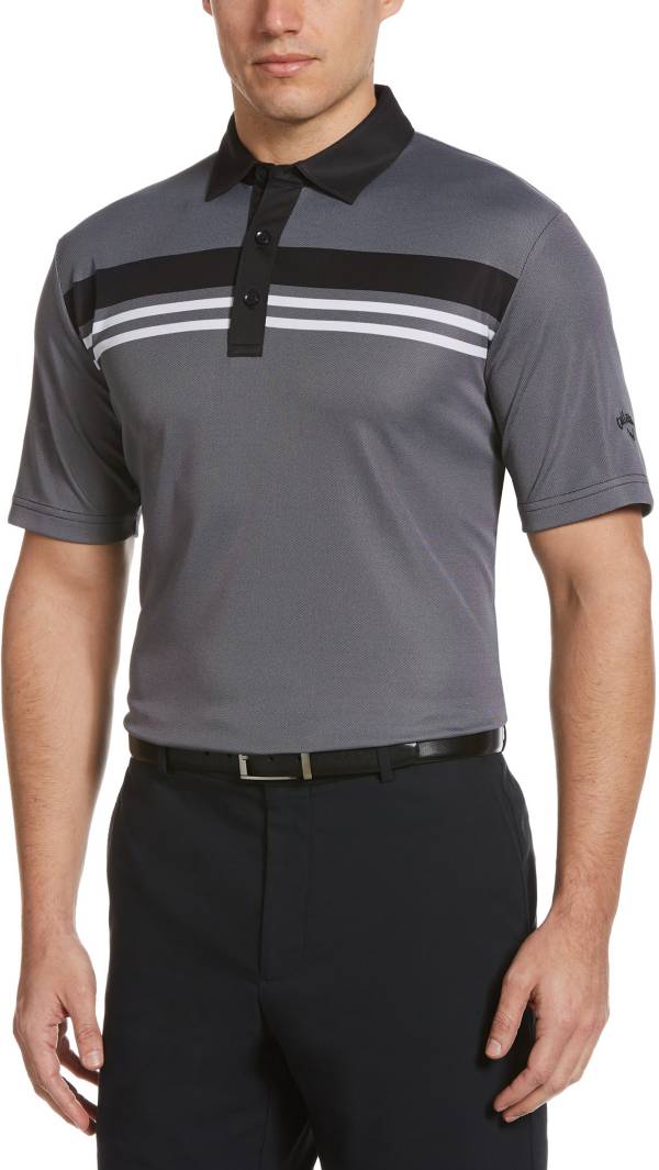 Callaway Men's Birdseye Block Golf Polo