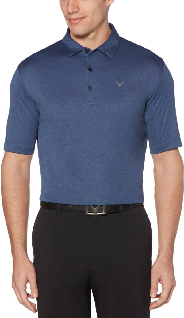 Callaway Men's Solid Short Sleeve Golf Polo