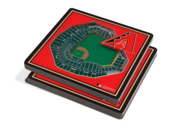 You the Fan Arizona Diamondbacks Stadium View Coaster Set