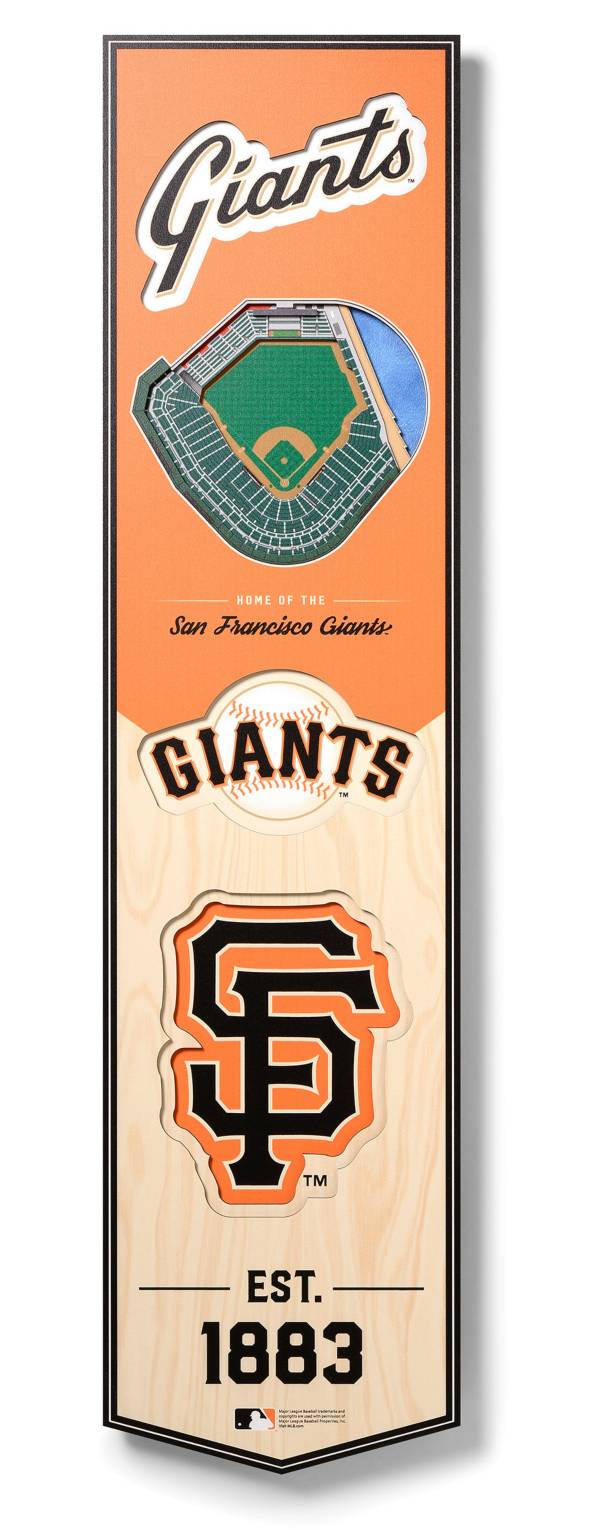 You The Fan San Francisco Giants 8''x32'' 3-D Banner