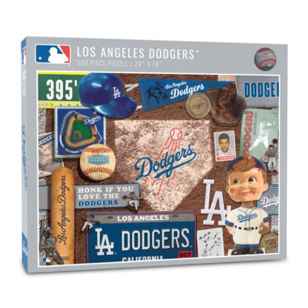 You The Fan Los Angeles Dodgers Retro Series 500-Piece Puzzle