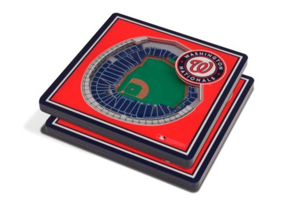 You the Fan Washington Nationals Stadium View Coaster Set