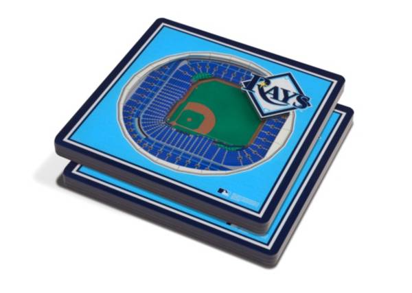 You the Fan Tampa Bay Rays Stadium View Coaster Set