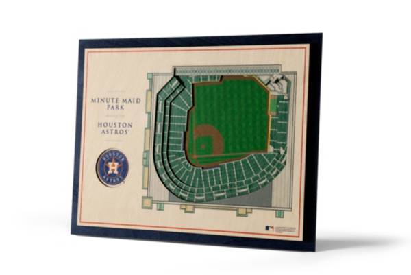 You the Fan Houston Astros 5-Layer StadiumViews 3D Wall Art