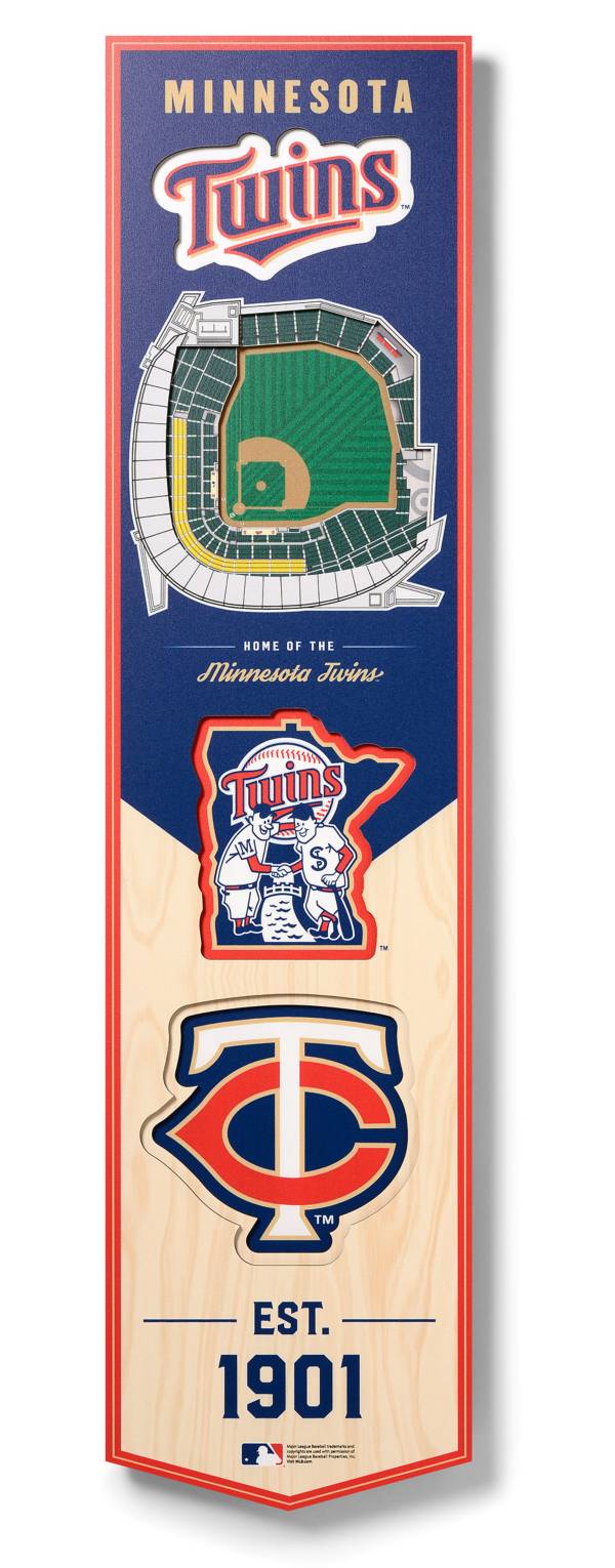 You The Fan Minnesota Twins 8''x32'' 3-D Banner