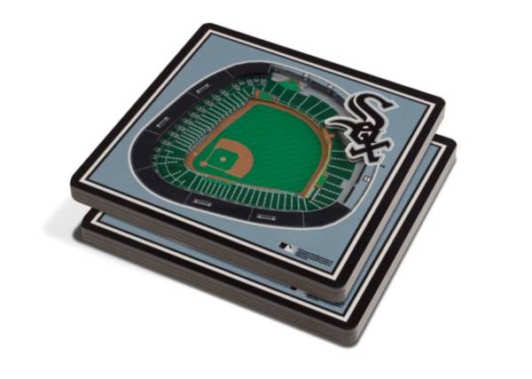 You the Fan Chicago White Sox Stadium View Coaster Set