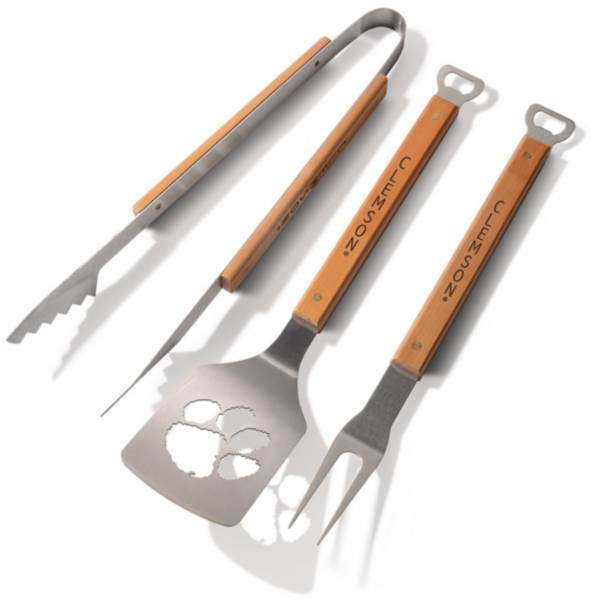 You the Fan Clemson Tigers 3-Piece BBQ Set product image