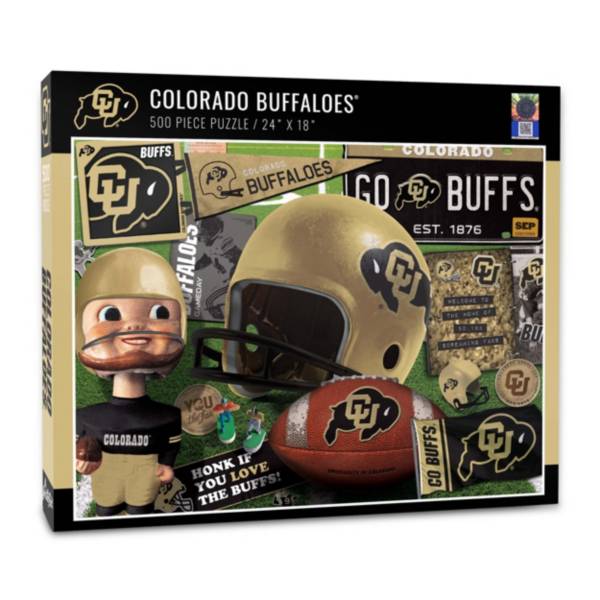 You The Fan Colorado Buffaloes Retro Series 500-Piece Puzzle