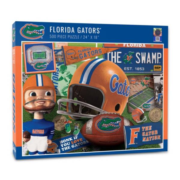 You The Fan Florida Gators Retro Series 500-Piece Puzzle