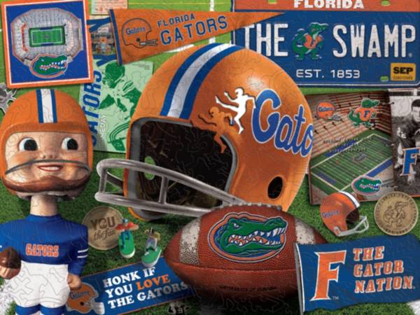 You The Fan Florida Gators Wooden Puzzle