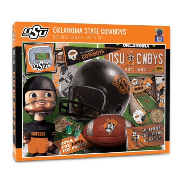 You The Fan Oklahoma State Cowboys Retro Series 500-Piece Puzzle