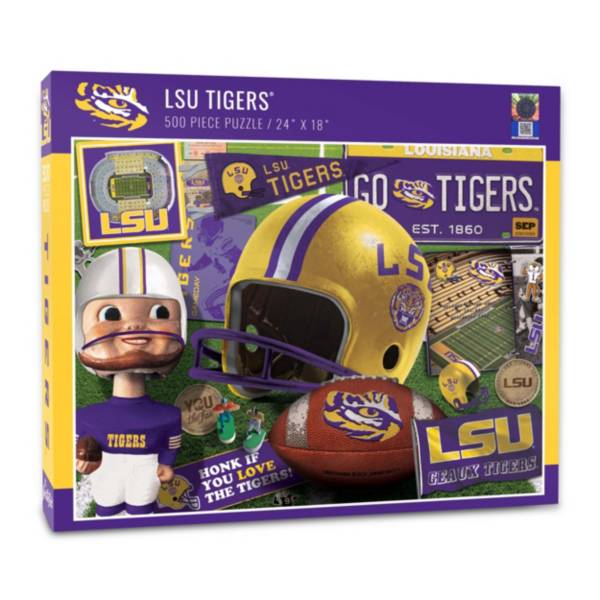 You The Fan LSU Tigers Retro Series 500-Piece Puzzle