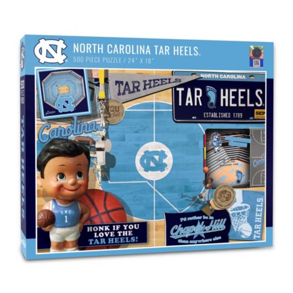 You The Fan North Carolina Tar Heels Retro Series 500-Piece Puzzle
