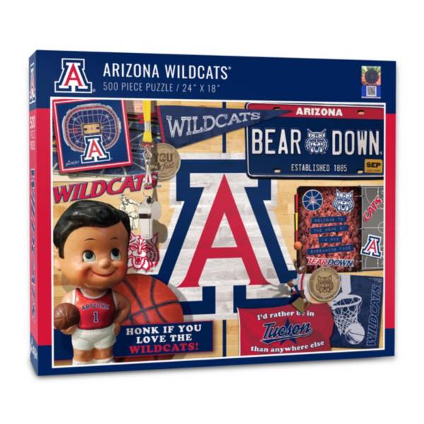 You The Fan Arizona Wildcats Retro Series 500-Piece Puzzle