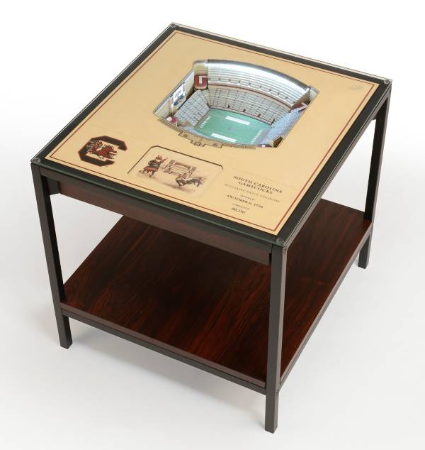 You The Fan South Carolina Gamecocks 25-Layer StadiumViews Lighted End Table product image