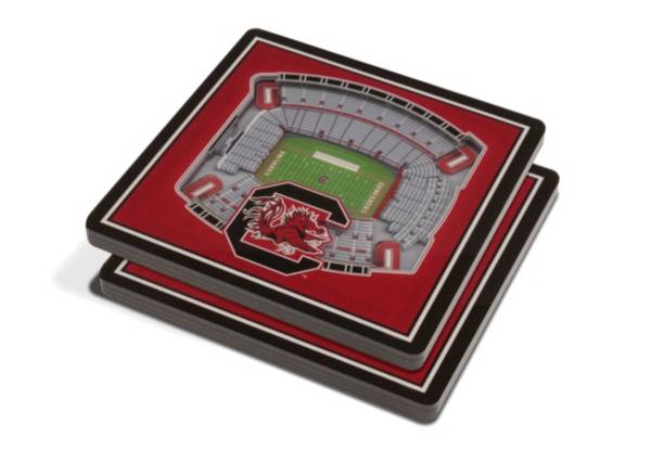 You the Fan South Carolina Gamecocks Stadium View Coaster Set