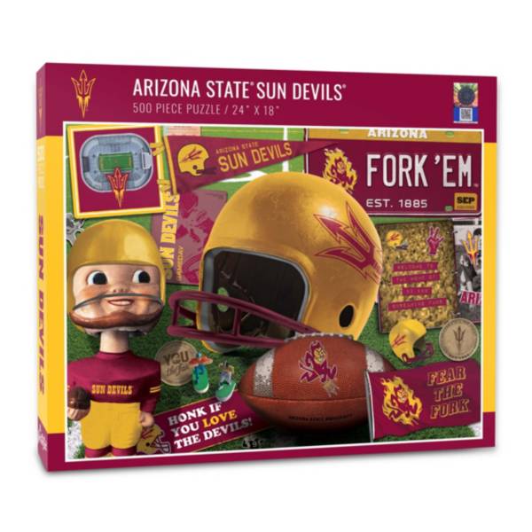 You The Fan Arizona State Sun Devils Retro Series 500-Piece Puzzle