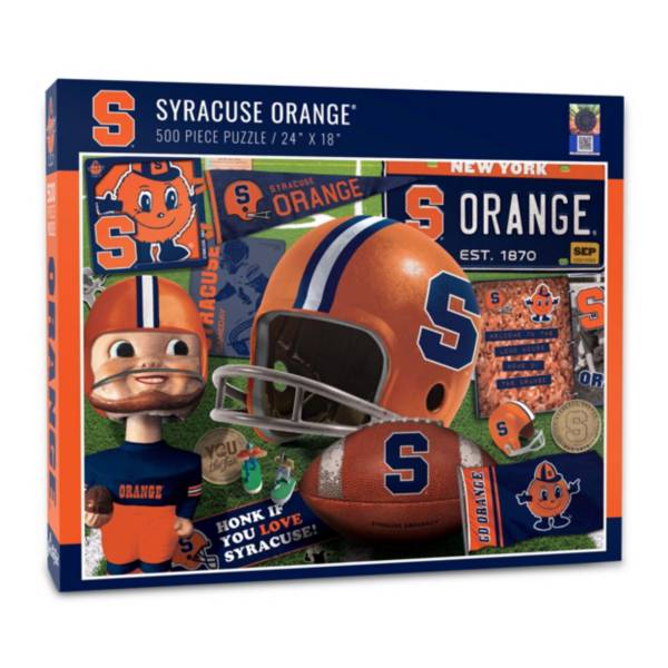 You The Fan Syracuse Orange Retro Series 500-Piece Puzzle