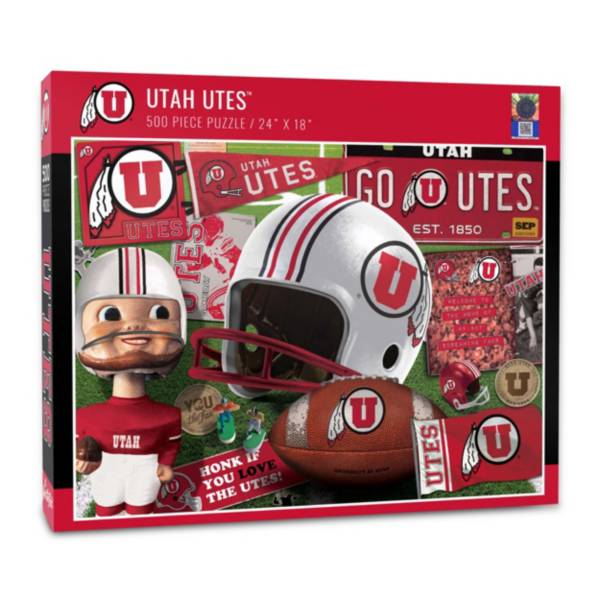 You The Fan Utah Utes Retro Series 500-Piece Puzzle