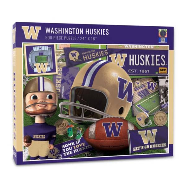 You The Fan Washington Huskies Retro Series 500-Piece Puzzle