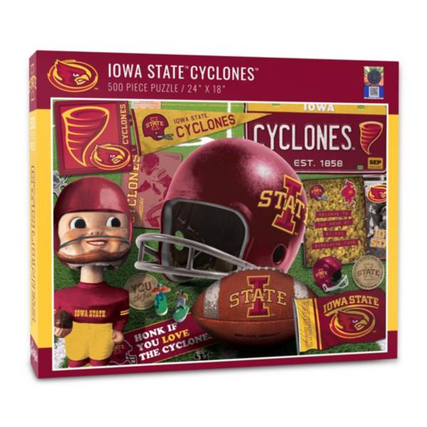 You The Fan Iowa State Cyclones Retro Series 500-Piece Puzzle