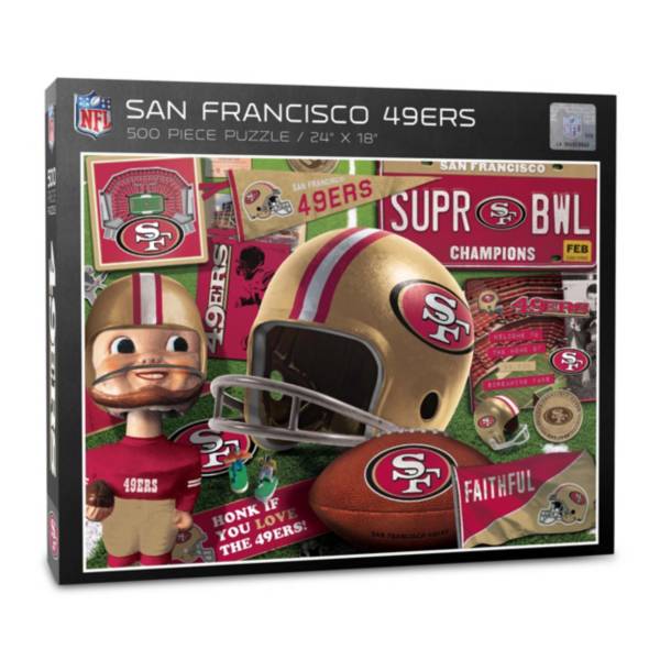 You The Fan San Francisco 49ers Retro Series 500-Piece Puzzle