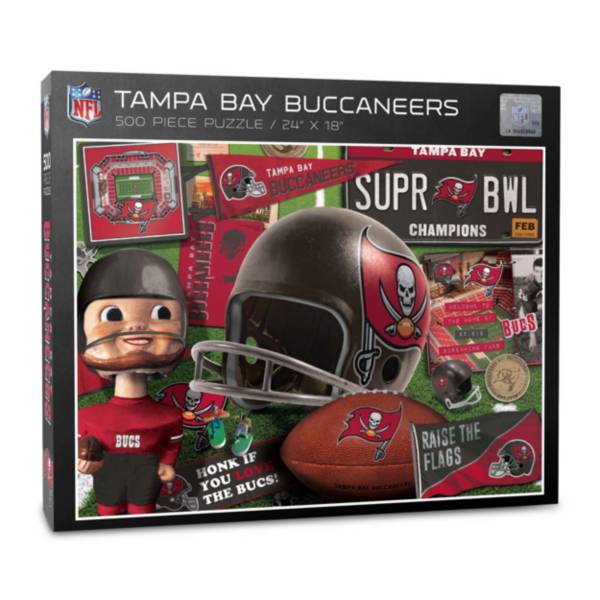 You The Fan Tampa Bay Buccaneers Retro Series 500-Piece Puzzle