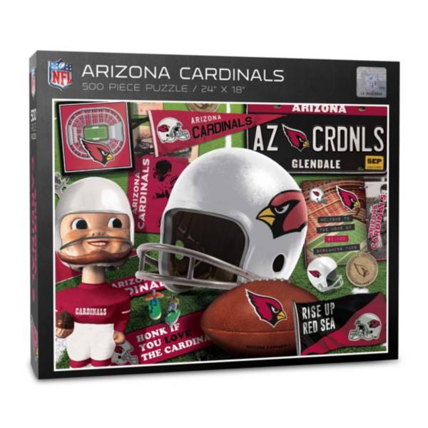 You The Fan Arizona Cardinals Retro Series 500-Piece Puzzle product image