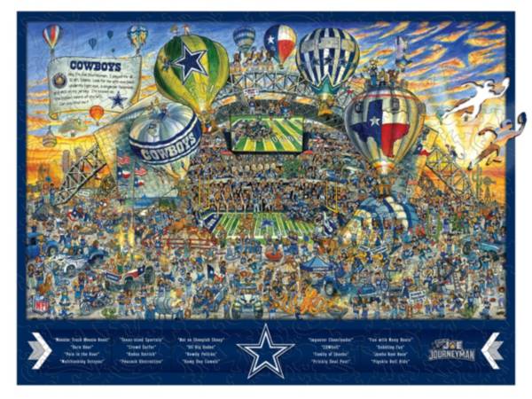 You The Fan Dallas Cowboys Wooden Puzzle