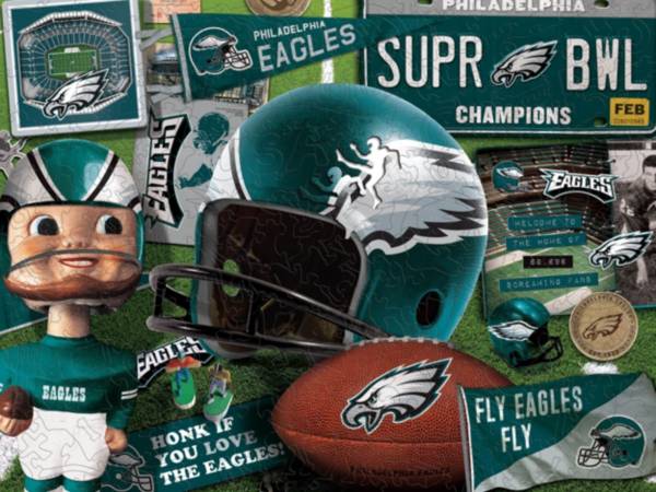 You The Fan Philadelphia Eagles Wooden Puzzle