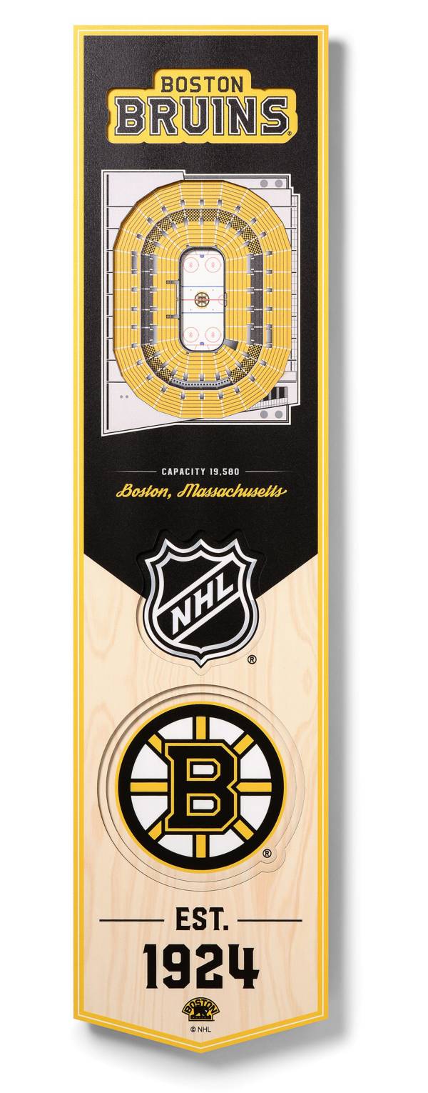 You The Fan Boston Bruins 8''x32'' 3-D Banner