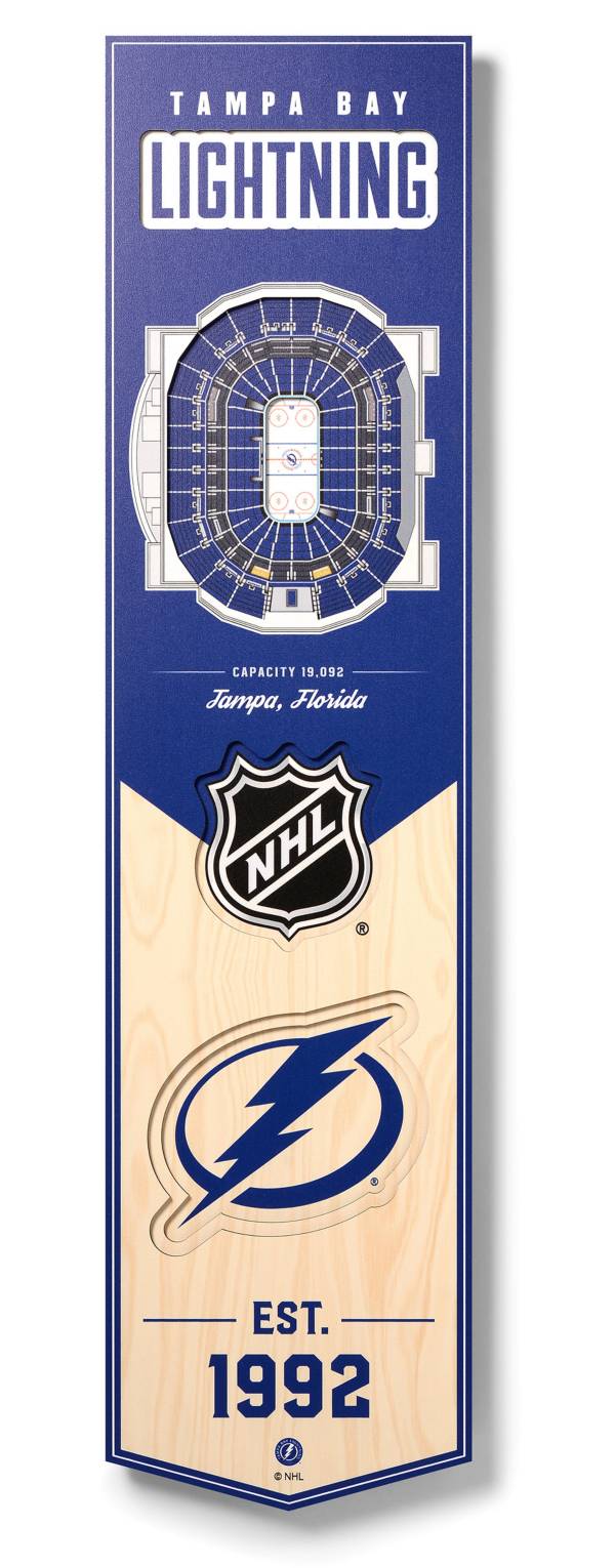 You The Fan Tampa Bay Lightning 8''x32'' 3-D Banner