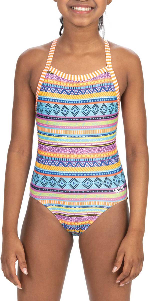 Dolfin Girls' Uglies One Piece Swimsuit