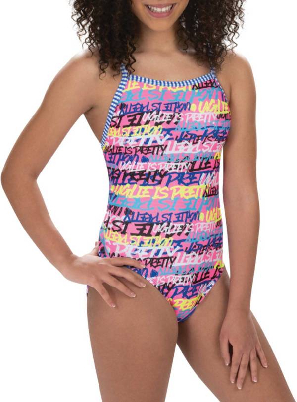 Dolfin Women's So Pretty V-2 Back One Piece Swimsuit