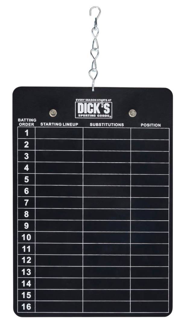 DICK'S Sporting Goods Magnetic Line-Up Board
