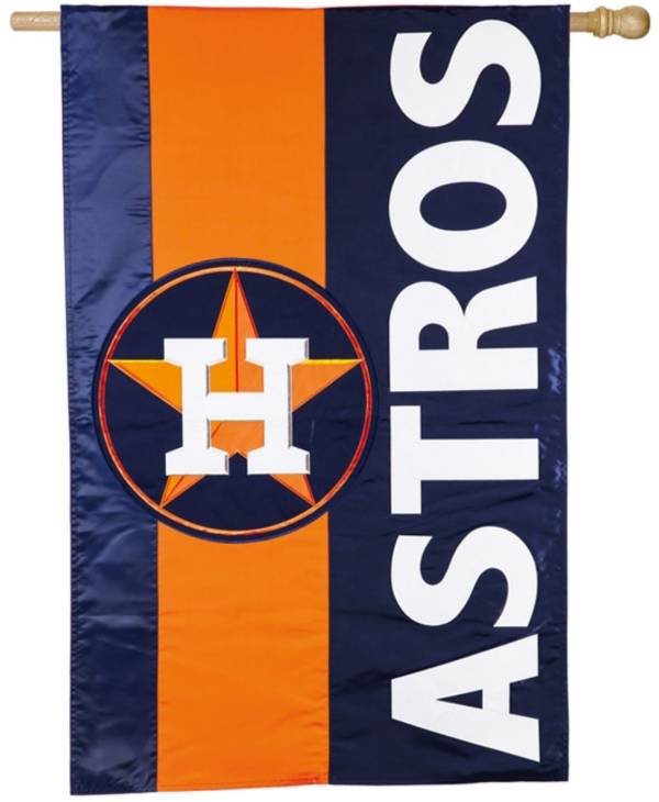 Evergreen Houston Astros Embellish House Flag