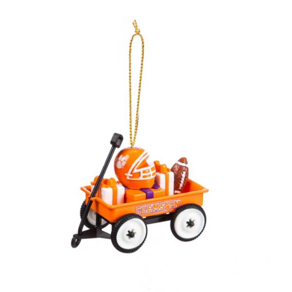 Evergreen Enterprises Clemson Tigers Team Wagon Ornament